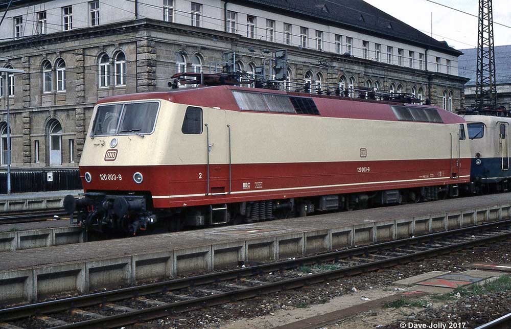 электровоз DB Class 120 фото 3