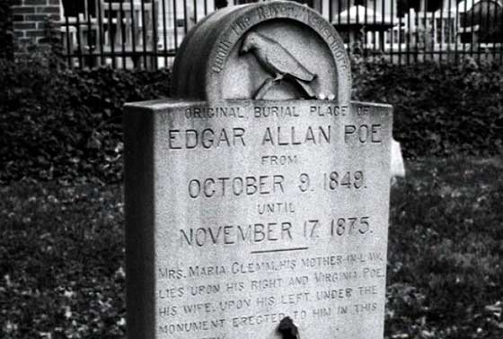 Эдгар Аллан По умер в 1849 году, и его смерть долгое время оставалась непостижимой тайной