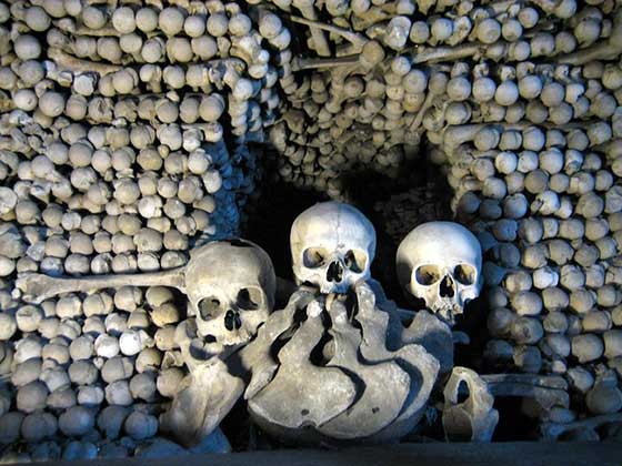 Много захоронений приходится на 14 век, когда во время эпидемии чумы здесь было погребено более 30 тыс человек