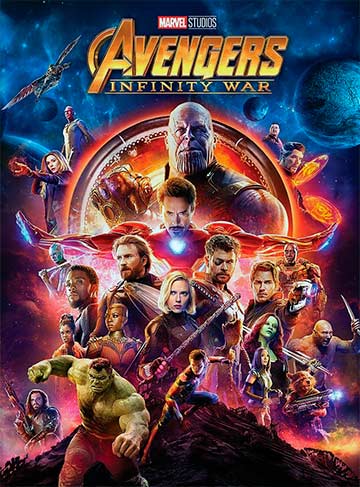Фильм Мстители: Война бесконечности - в оригинале Avengers: Infinity War