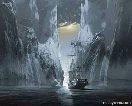 корабль-призрак «Октавиус» был обнаружен китобоями у западного берега Гренландии в октябре 1775