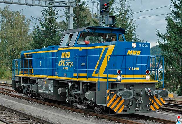 MaK G1206 — промышленный дизельный локомотив средней мощности