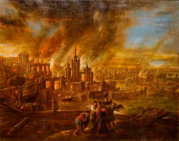 В библейской истории о Содоме и Гоморре Бог сказал Аврааму, что эти два города будут разрушены из-за безнравственности их жителей