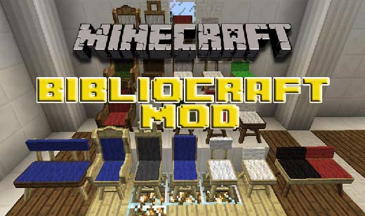 BiblioCraft привносит в игру комфорт и желание играть в Minecraft