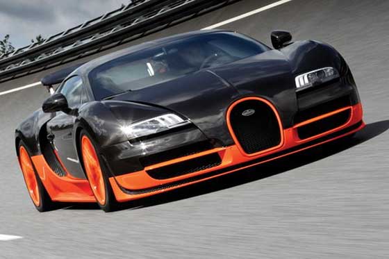 4 место Bugatti Veyron Super Sports