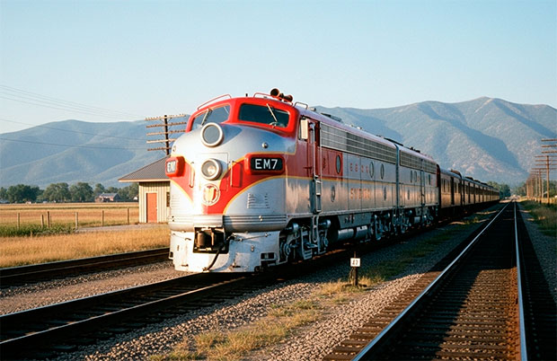 EMD F7 — культовый дизельный локомотив США 1950-х годов