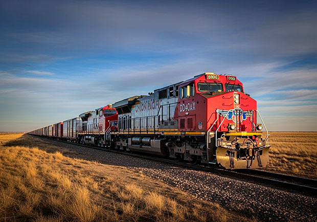 EMD DD40AX — самый мощный и длинный тепловоз США