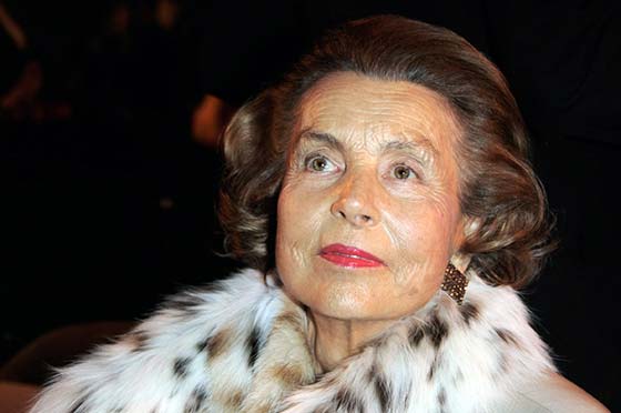 Лилиан Беттанкур в настоящее время самая богатая женщина Франции и во всем мире
