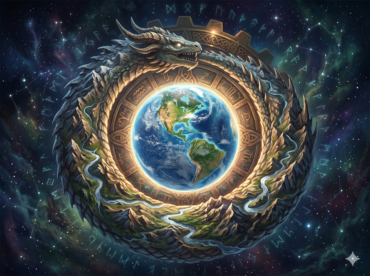 Уроборос - Змей, кусающий себя за хвост