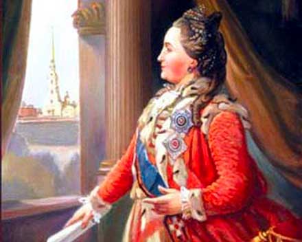 Екатерина Великая меняла любовников как перчатки